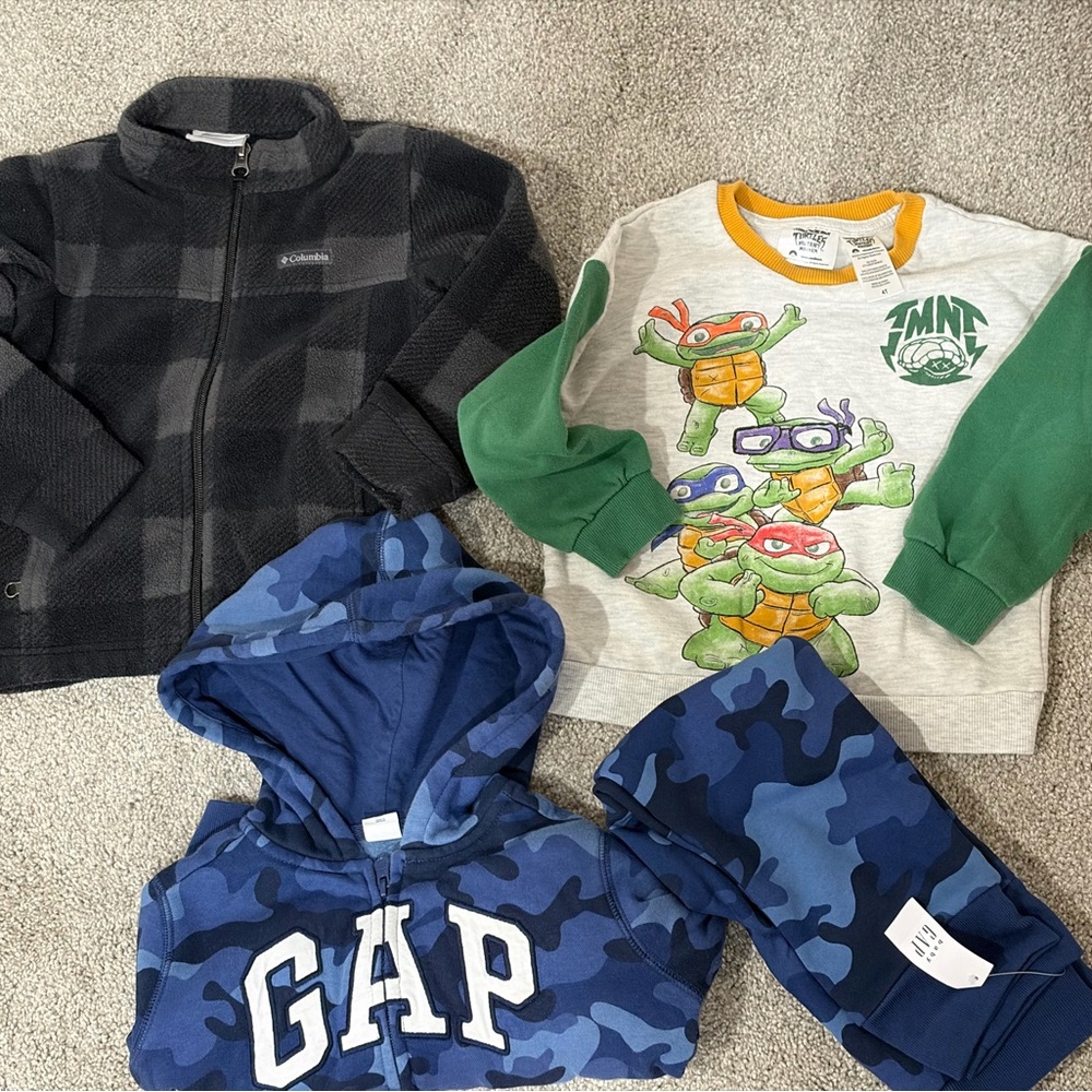 Set of Sweaters and Fleece